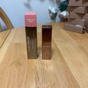 Laura Mercier Rouge Essentiel Silky Crème Lipstick-Nude ~ 0.12oz Full Size BNIB